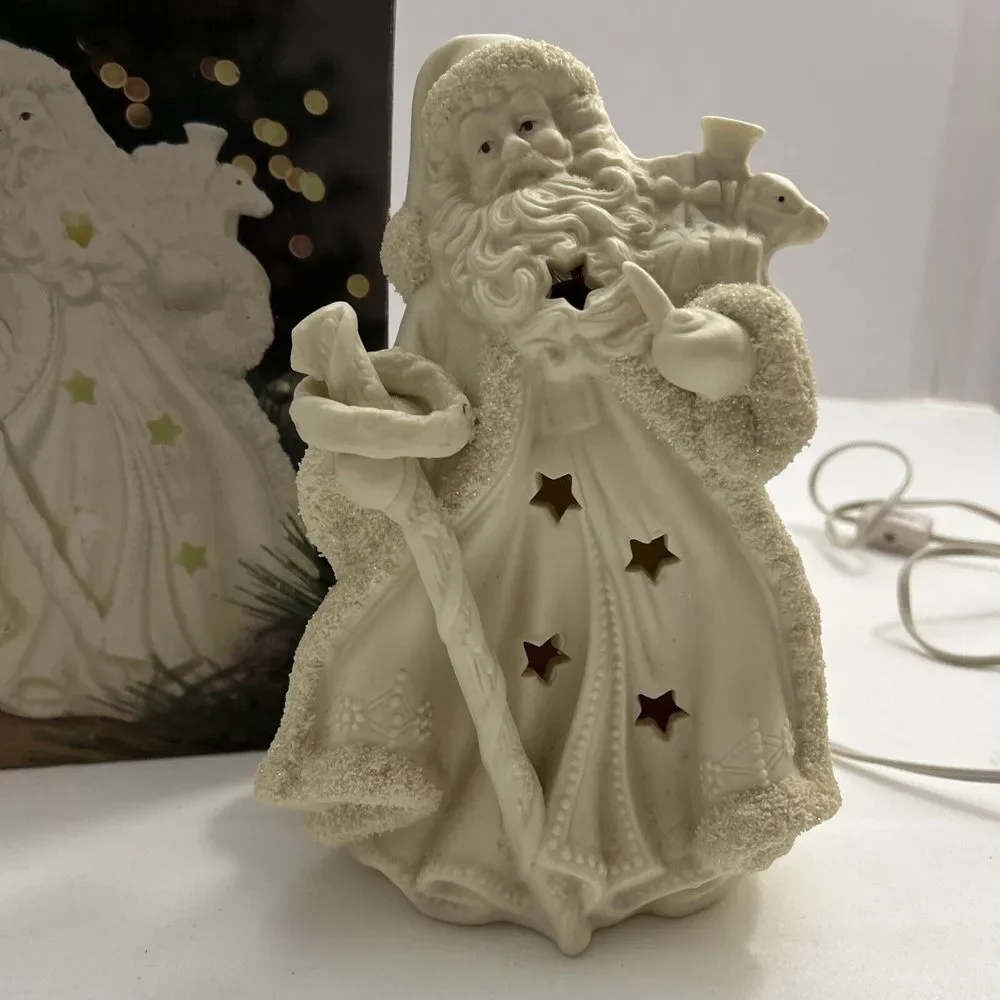 Nitelite Santa Holiday By Kirkland's SANTA CLAUS Vintage Christmas‎